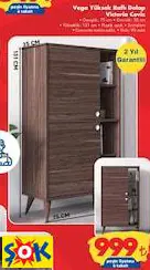 VEGA YÜKSEK RAFLI DOLAP VİCTORİA CEVİZ